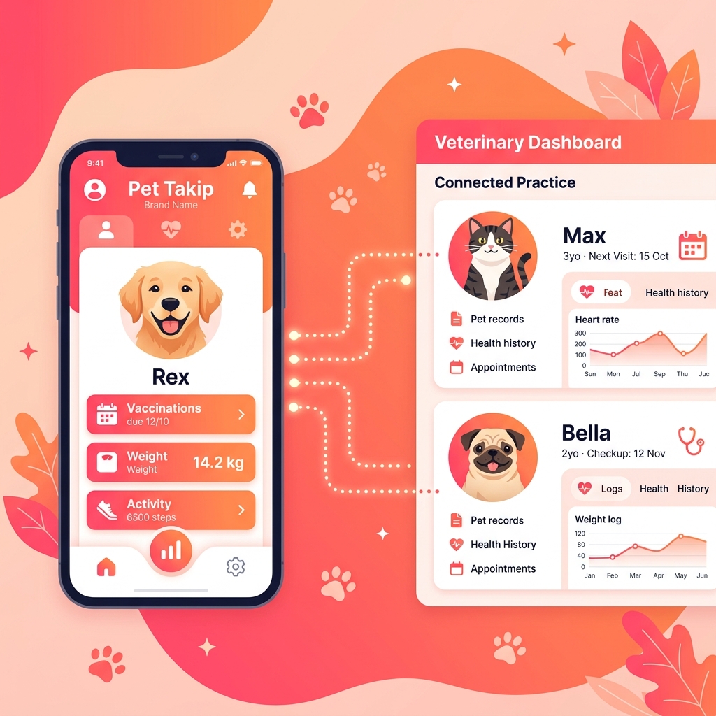 Pet Takip Uygulaması ve Veteriner Senkronizasyonu